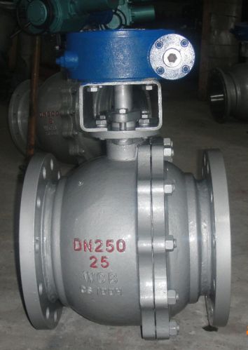 Worm-gear Floating Ball Valve, Brand Name : Quanshun