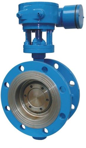 Worm Wheel Expansion Metal Seal Butterfly Valve