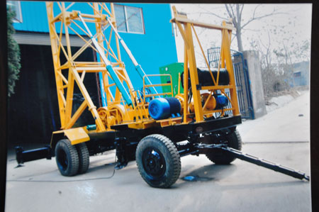 Trailer Mounted Water Well Drilling Rig