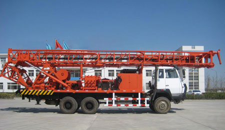 Ruck Mounted Water Well Drilling Rig