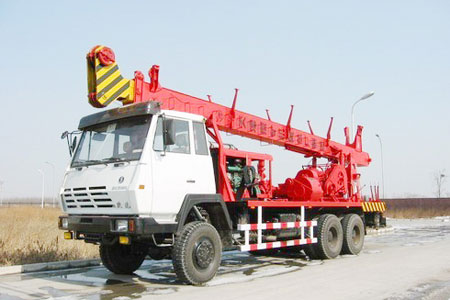 Truck Mounted Water Well Drilling Rig