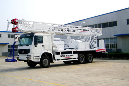 Truck Mounted Water Well Drilling Rig