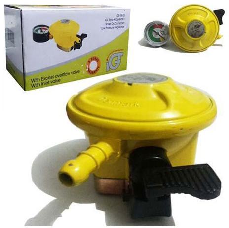 Brass Igt Gas Safety Device, Connection : Lpg Cylinder