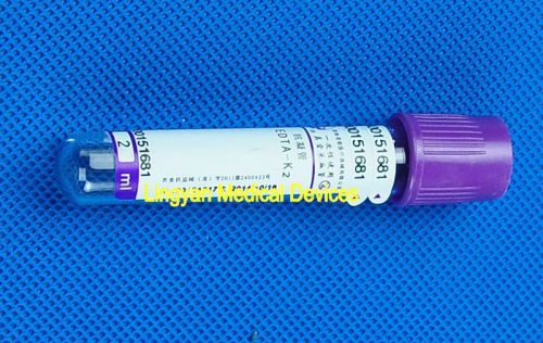EDTA Blood Collection Tubes, Brand Name : lingyan