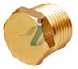 Brass Hex Plug