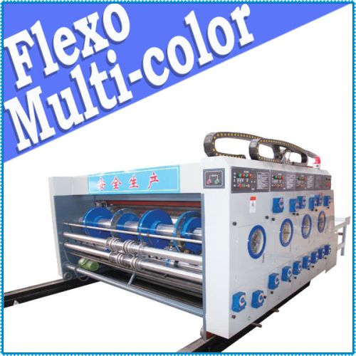 Cardboard Flexo Printer Slotter Machine