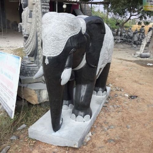 Granite Elephant Statue, Size : 120X240cm, 150X240cm