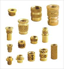 Brass Knurled Nuts