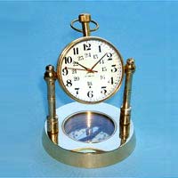 Brass Table Clock