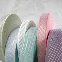 Narrow Fabric, For Garment, Home Textile, Pattern : Plain