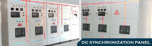 DG Synchronization Panel, Color : RAL 7032 Shade
