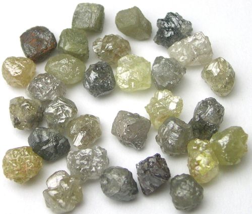 Rough Uncut Diamonds