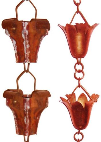 Copper Rain Chains