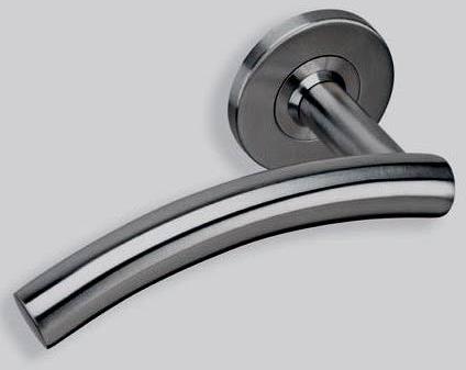 Stainless Steel Lever Rose Door Handle