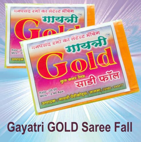 Plain Cotton Saree Falls, Color : Multicolor