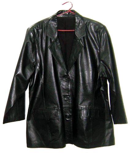 Mens Leather Jackets, Pattern : Plain