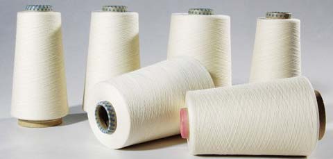 Core Spun Yarns (Lycra With Cotton), For Embroidery, Knitting, Sewing, Weaving, Feature : Anti Bacteria