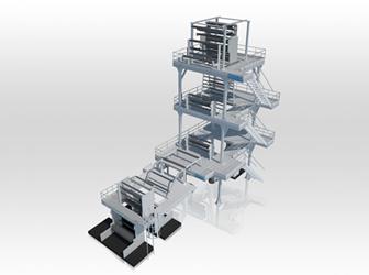 Barrier Blown Film Extrusion Machine