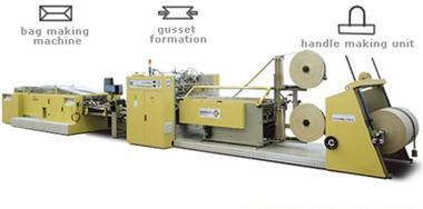 Gear Train Paper Bag Making Machine