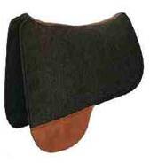 Leather Saddle Pads, Color : Black