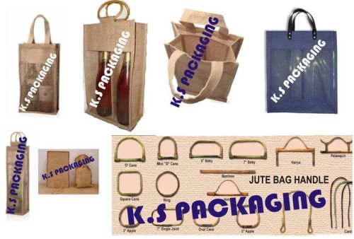 Jute Wine Bag
