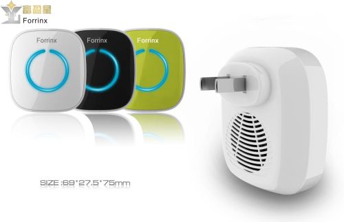 ABS plastic( recycle/fresh) Wireless Doorbell, Brand Name : Forrinx