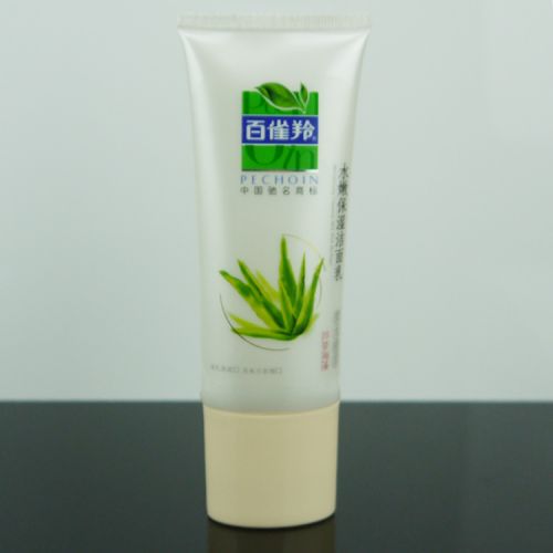 Flat Plastic Tube For Cosmetic Packaging