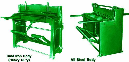 Treadle Guillotine Shearing Machine