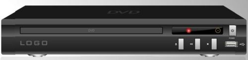 225mm DVD Player, Brand Name : OEM