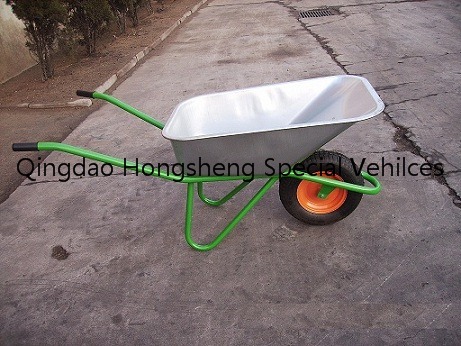 Galvanized Wheelbarrow