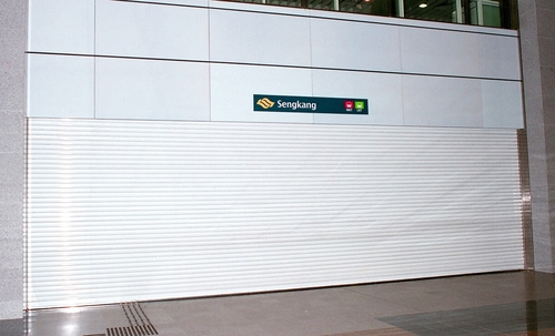 Galvanized Steel Fire Rated Rolling Shutter