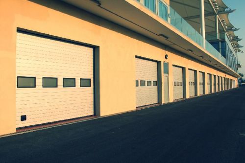 Aluminium with Foam Infill Overhead Sectional Doors / Garage Doors