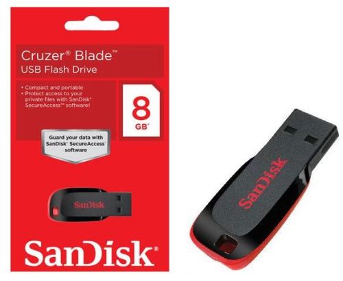 SANDISK 8 GB PEN DRIVE, Style : USB TYPE