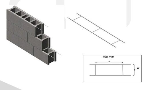 Ladder Type Block Reinforcement Mesh