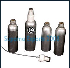 Screw Neck Aluminum Spray Bottles