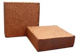 Coir pith blocks, Size : 12x4inch