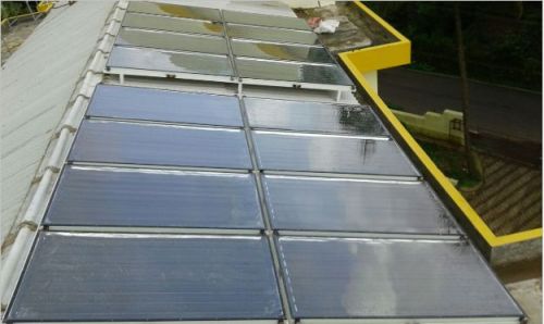 FPC Solar Water Heating System