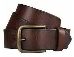 Leather belts, Pattern : Plain