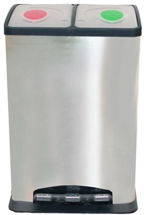 Stainless Steel Recycling Trash Bin