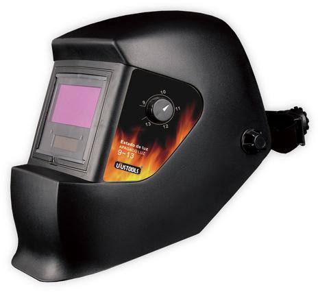 Auto Darkening Solar Powered Welding Helmet