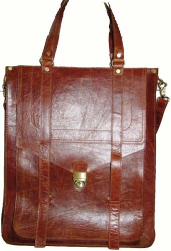 Leather Messenger Bag