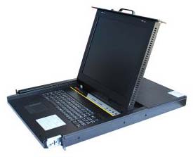 4ports/8ports/16ports 1U Rack Mount 19inch LCD KVM Switch