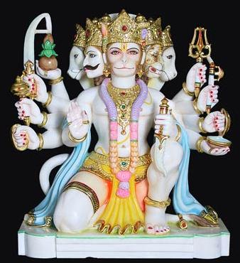 Marble Hanuman Statue