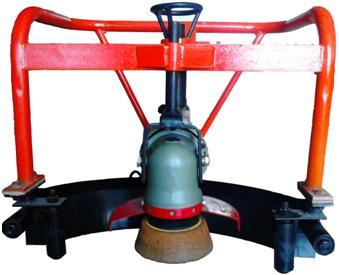 Orange-yellow Semi Automatic Lakshmi Brand Rail Profile Grinding Machine