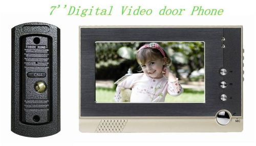 7 Inch LCD Color Video Door Phone System