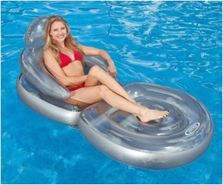 Intex Folding Inflatable Water Lounge Chair