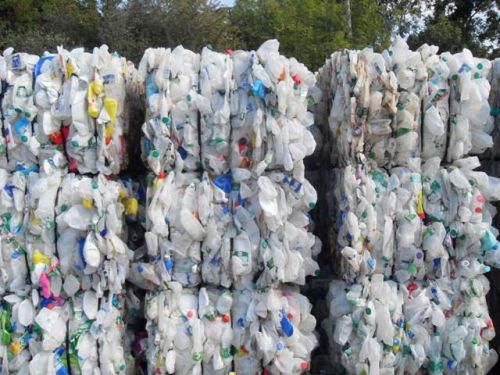 HDPE Milk Bottle Scrap for Recycling