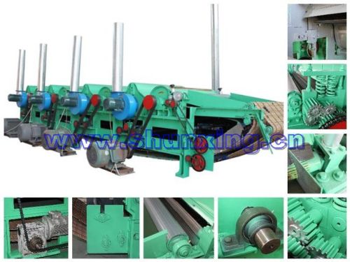 Four Roller Cotton Waste Recycling Machine