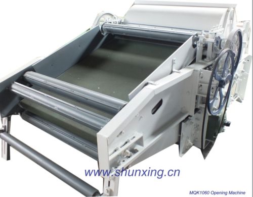 Rags, Tearing Machine