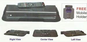 Wall Mountable Set Top Box Shelf